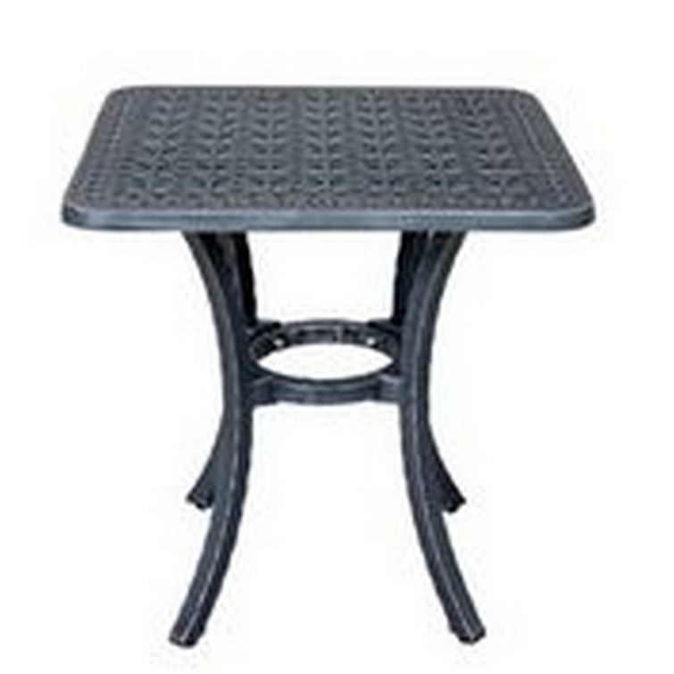 Astoria Grand Andreea Metal Outdoor Side Table Wayfair Canada